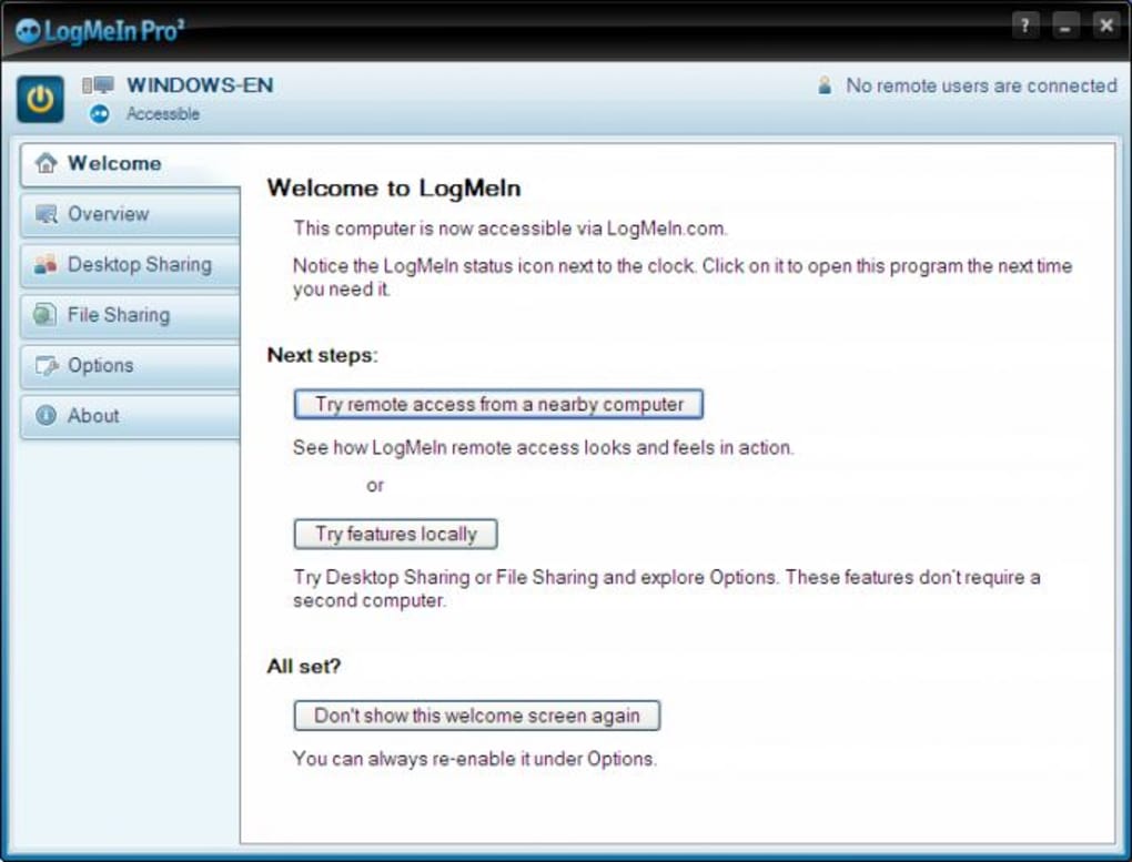 Logmein client download
